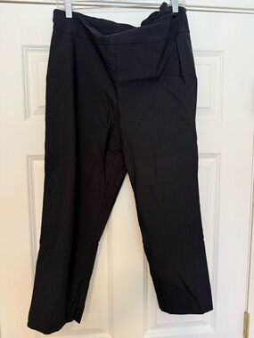 Chicos So Slimming Size 3 Black Crop Pants (XL)